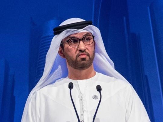 Dr Sultan Al Jaber, président de la COP28. Photo : Gulfnews.com.