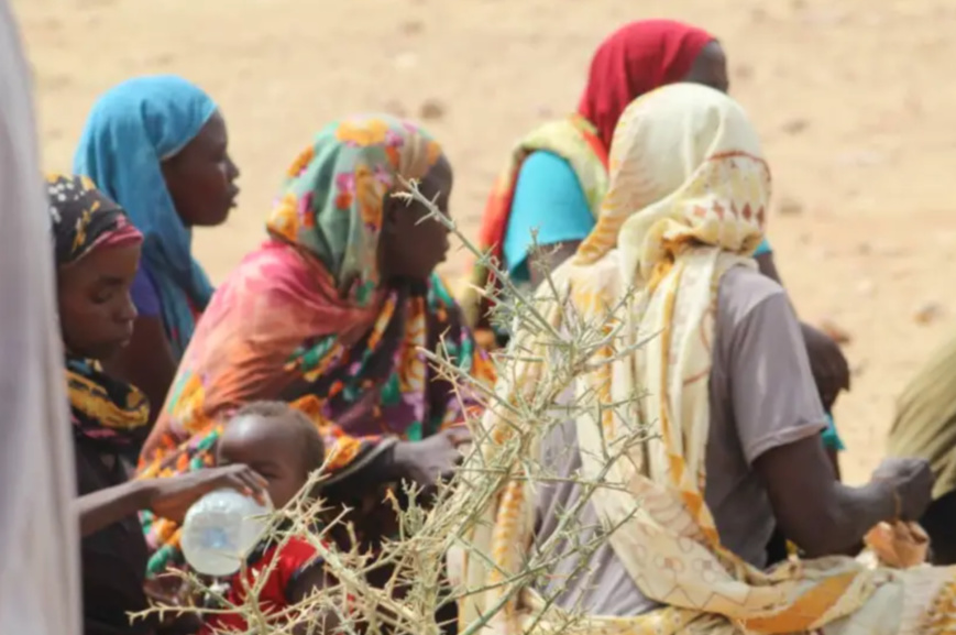 Des réfugiés de la crise soudanais à l'Est du Tchad. Illustration © Djibrine Haïdar/Alwihda Info