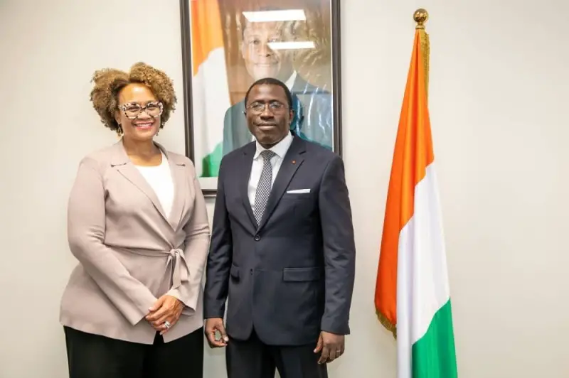 CAN Côté d’Ivoire : une délégation américaine pour renforcer les liens entre les peuples