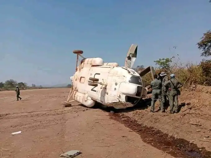 Centrafrique : Crash d'un  hélicoptère de l’ONU