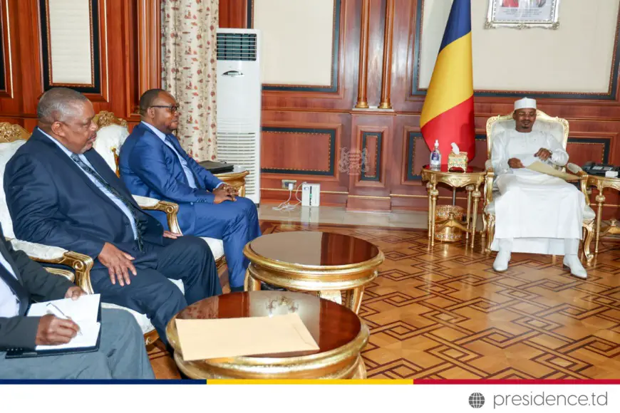Tchad : Une délégation de la CEEAC reçue par le Président de la transition