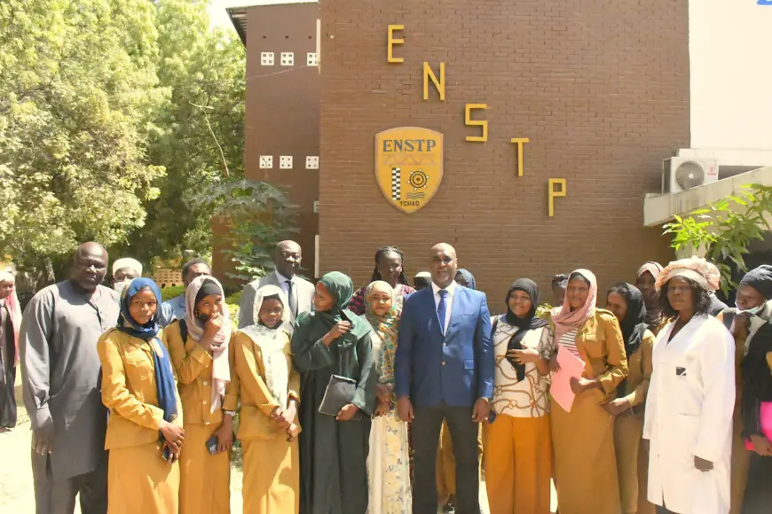 Tchad : Le ministre des Infrastructures s’imprègne du fonctionnement de l’Ecole des Travaux publics