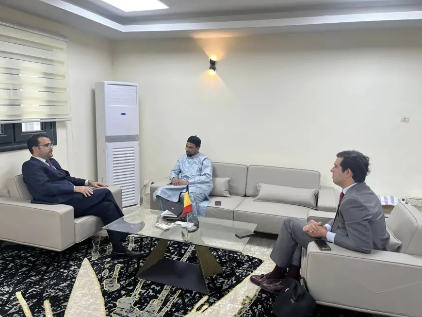 Tchad: L’ambassadeur d’Espagne reçu en audience par le ministre de l’Économie, du Plan et de la Coopération Internationale