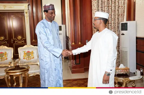 Tchad - Renforcement des relations transfrontalières : le Président Mahamat Idriss Deby Itno reçoit le Premier ministre du Niger