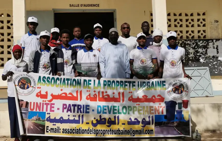Tchad : L'APU contribue à la propreté du Palais de Justice d'Abéché