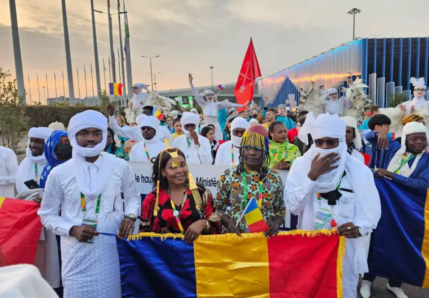 Tchad : Sotchi s'enflamme avec l'exposition et le défilé culturel tchadien du Festival Mondial de la Jeunesse