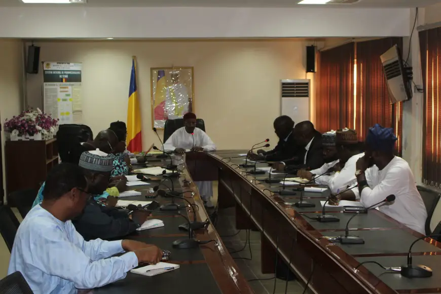 Tchad : Le Ministre de la Santé Publique reçoit une délégation des fondations Bill et Melinda Gates et d'Aliko Dangoté