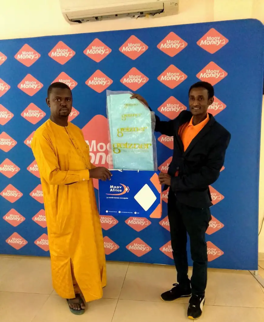 Promo Moov Money spécial Ramadan au Tchad : des kits alimentaires et des tissus Getzner remis aux abonnés