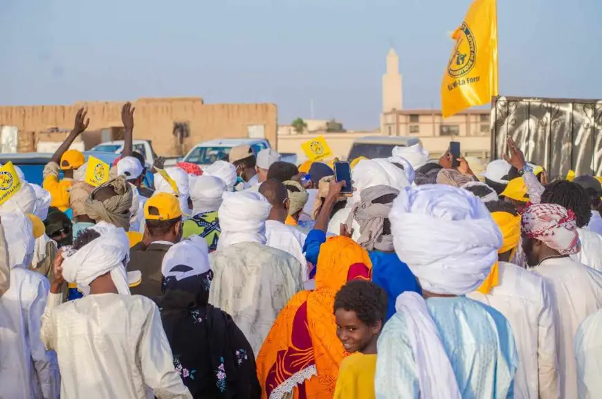 Tchad : campagne de proximité à Wour en faveur du candidat de la Coalition