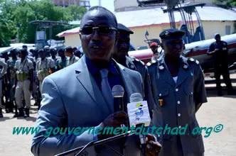 Le Directeur général de la Police, Taher Erda.