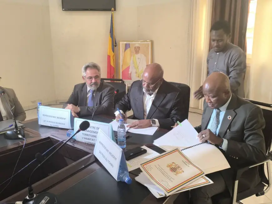 Le Tchad et le PNUD signent un accord de 20 millions $ pour la résilience urbaine et la lutte contre les inondations