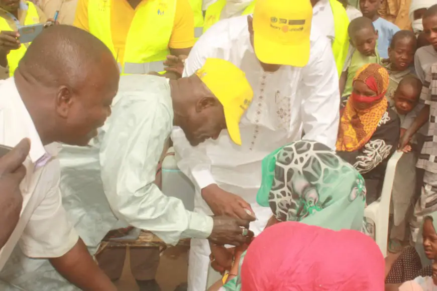 Tchad : Lancement de la Campagne de vaccination contre la poliomyélite et la carence en vitamine A dans le Kanem-Sud