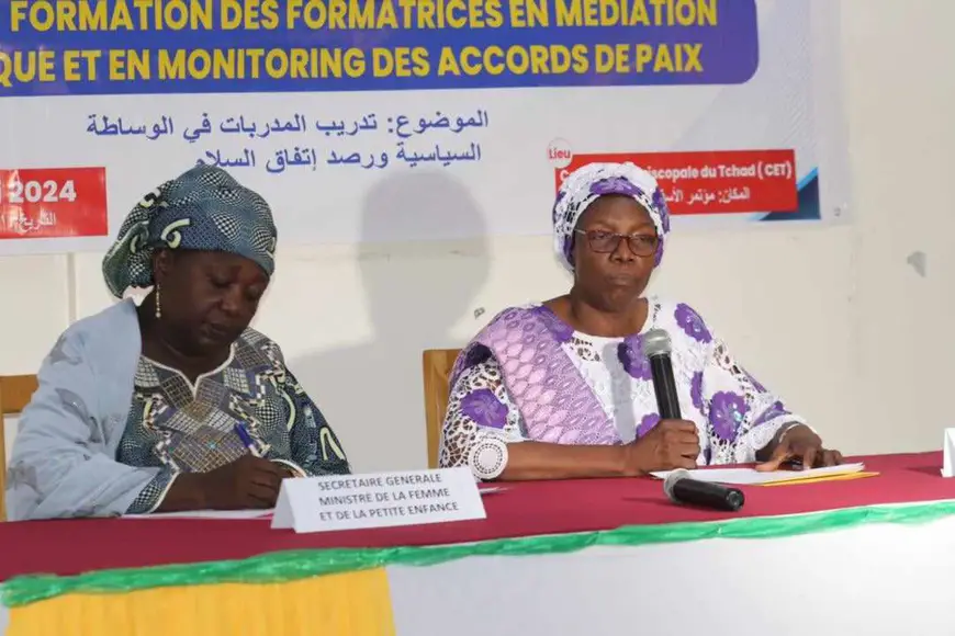 Tchad : la Coalition des Femmes Médiatrices pour la Paix Durable forme des formatrices