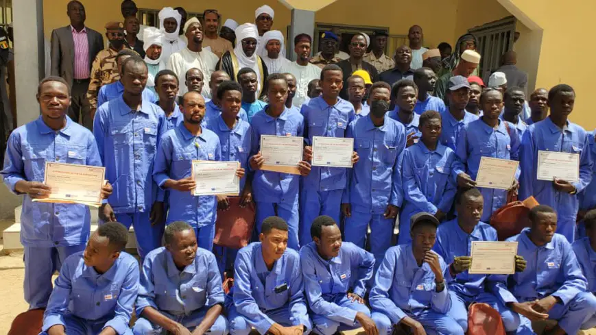 Tchad : 48 lauréats de la 3ème cohorte du projet Babal Amal reçoivent leurs parchemins à Abéché