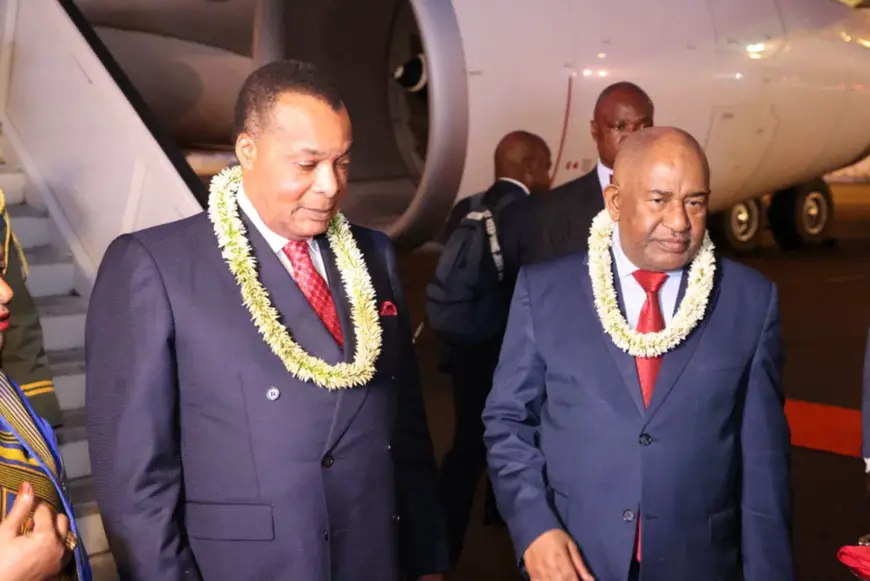 Denis Sassou N'Guesso et Azali Assoumani