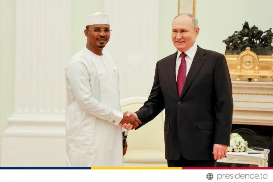 Tchad : le président russe va dépêcher une délégation de haut niveau à N'Djamena