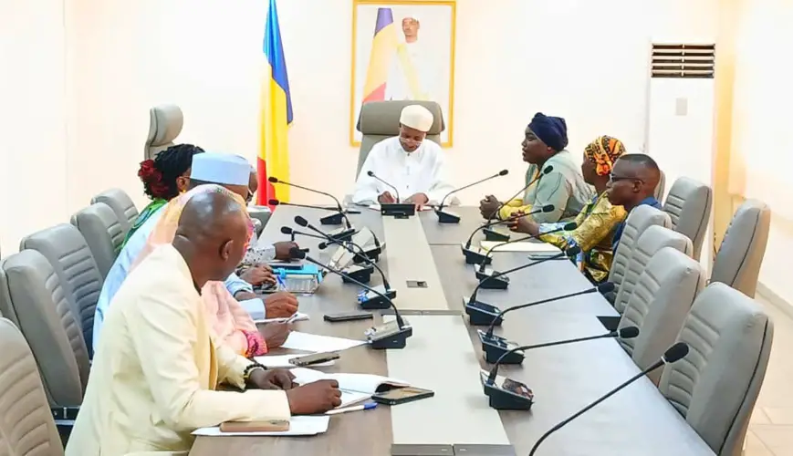 Tchad : Rencontre entre le Ministre de la Santé Publique et l'équipe du programme "École de la citoyenneté dans le milieu carcéral au Tchad"