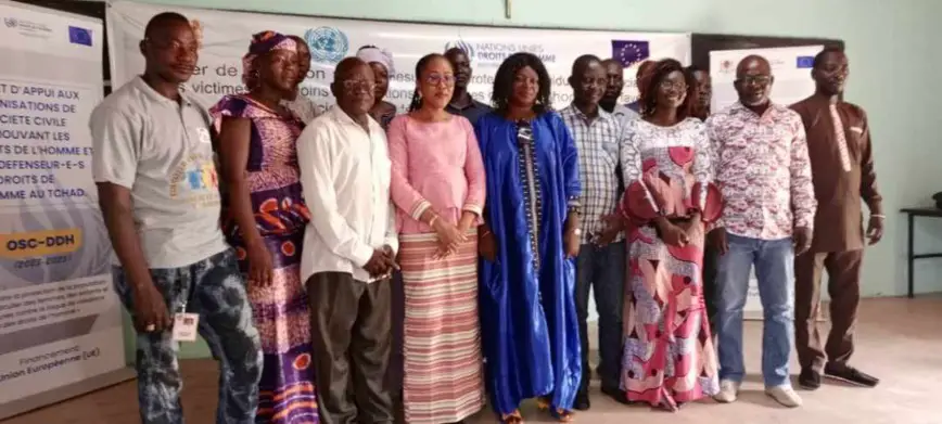 Tchad : le HCDH renforce les capacités de ses membres à Moundou
