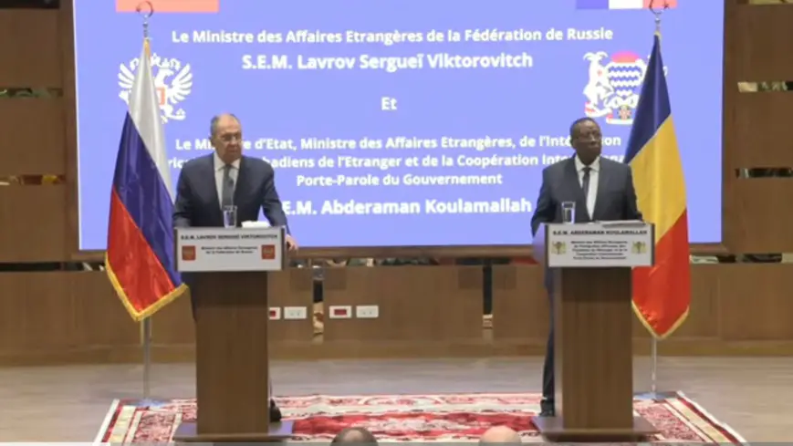 Tchad : Ndjamena et Moscou ont affiché leur intérêt mutuel pour une collaboration accrue dans divers domaines