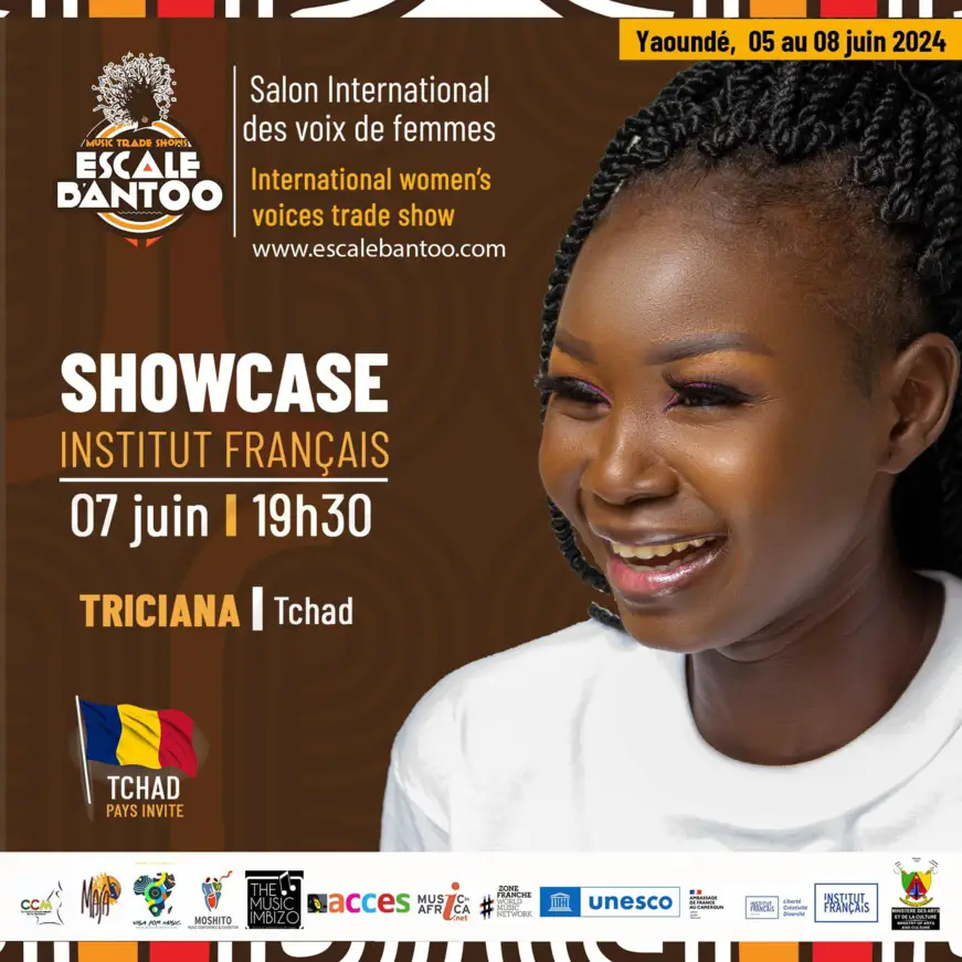 Cameroun : L’artiste tchadienne Triciana sur scène ce soir au Salon Escale Bantoo !