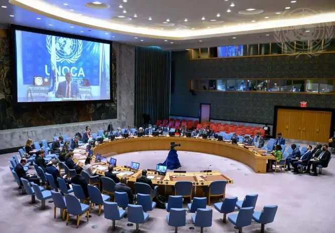 Le 26ème Rapport du Secrétaire général de l'ONU sur la situation en Afrique centrale et les activités de l'UNOCA présenté au Conseil de sécurité