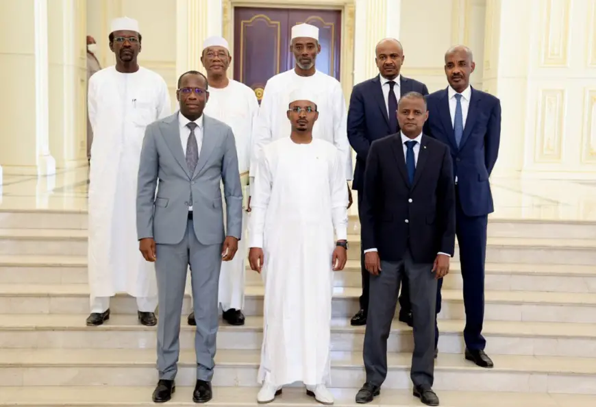 Tchad : le nouveau gouverneur de la BEAC reçu par le chef de l’Etat