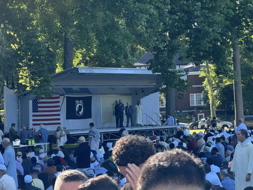 Tchad : La communauté musulmane tchadienne de Jersey City a célébré l'Aïd al-Adha à Lincoln Park