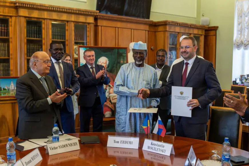 Coopération : le Tchad et la Russie signent un mémorandum dans le domaine de l’enseignement supérieur