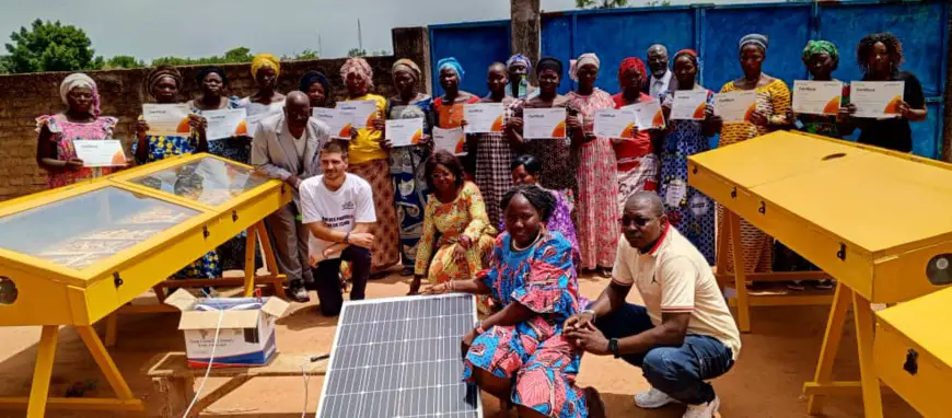 Tchad : des séchoirs solaires pour l'autonomie financière des femmes de Krim Krim