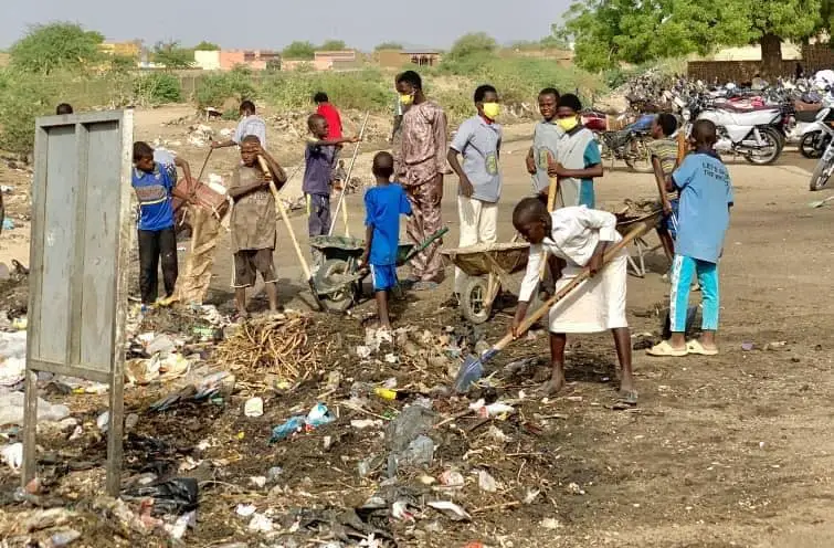 Tchad : Les Tiktokeurs du Ouaddaï redonnent vie au cimetière Sesabane