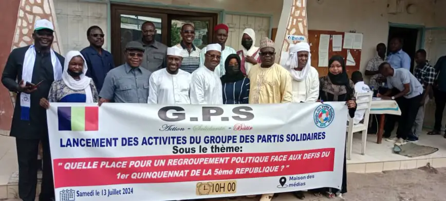 Tchad : le Groupement des partis solidaires (GPS) lance ses activités politiques