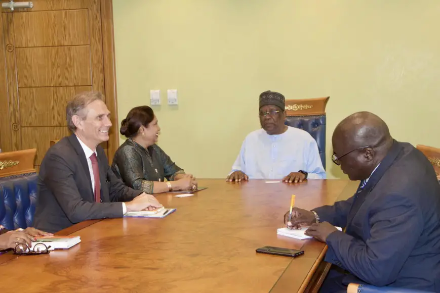 Tchad : Le Ministre des Affaires Étrangères reçoit la Représentante spéciale du Secrétaire Général de l'ONU