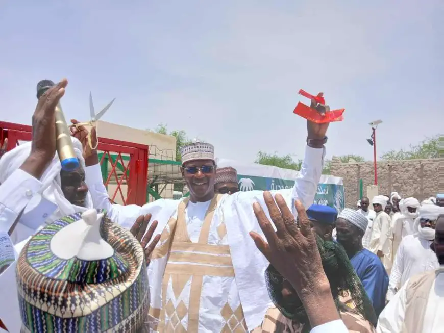 Tchad : au Kanem Sud, inauguration d'un château d'eau dans le village Bocherome 