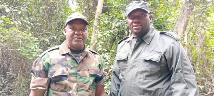 Corneille Nangaa et Lawrence Kanyuka, deux leaders de l'AFC