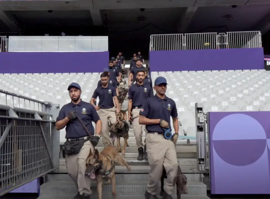 La police des Émirats arabes unis aide à sécuriser les Jeux olympiques de Paris 2024