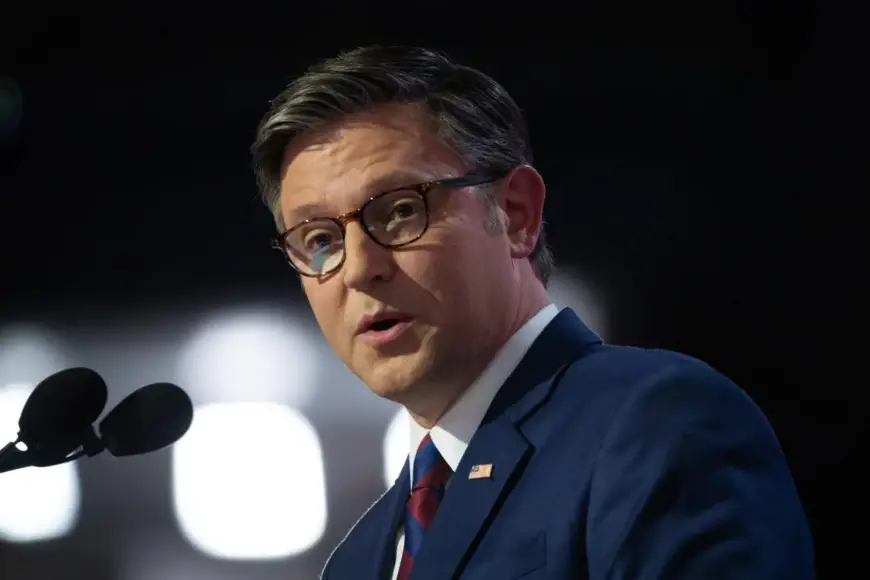 Le président de la Chambre, Mike Johnson, le 28 juin 2024. Photo: Anadolu Via Getty Images