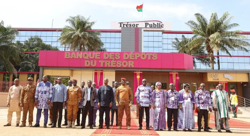 Burkina : le président Ibrahim Traoré lance les activités de la Banque des Dépôts du Trésor