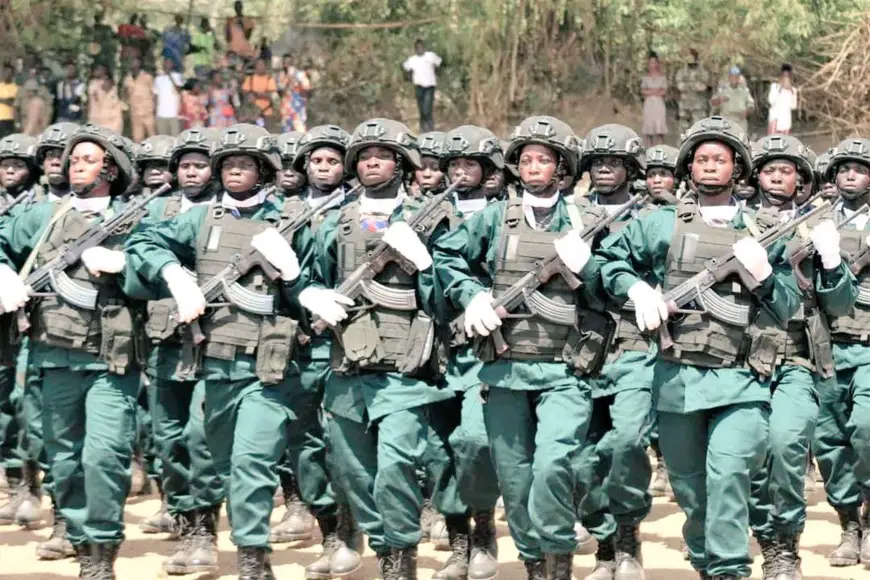 RCA : formation du Bataillon d'Intervention Rapide (BIR) par des instructeurs rwandais