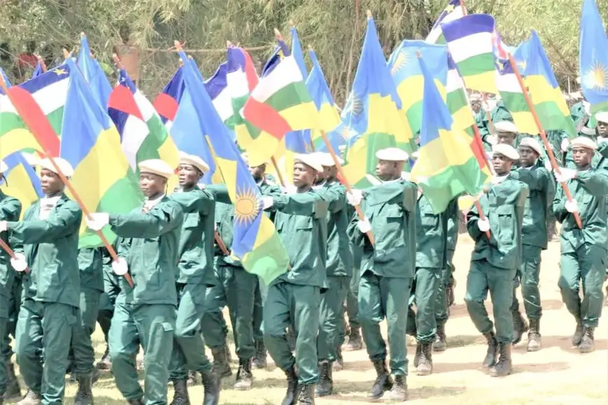 RCA : formation du Bataillon d'Intervention Rapide (BIR) par des instructeurs rwandais