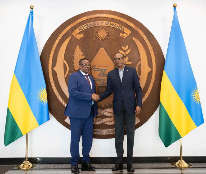 Rwanda : le président Kagame reçoit le ministre des Affaires étrangères du Tchad