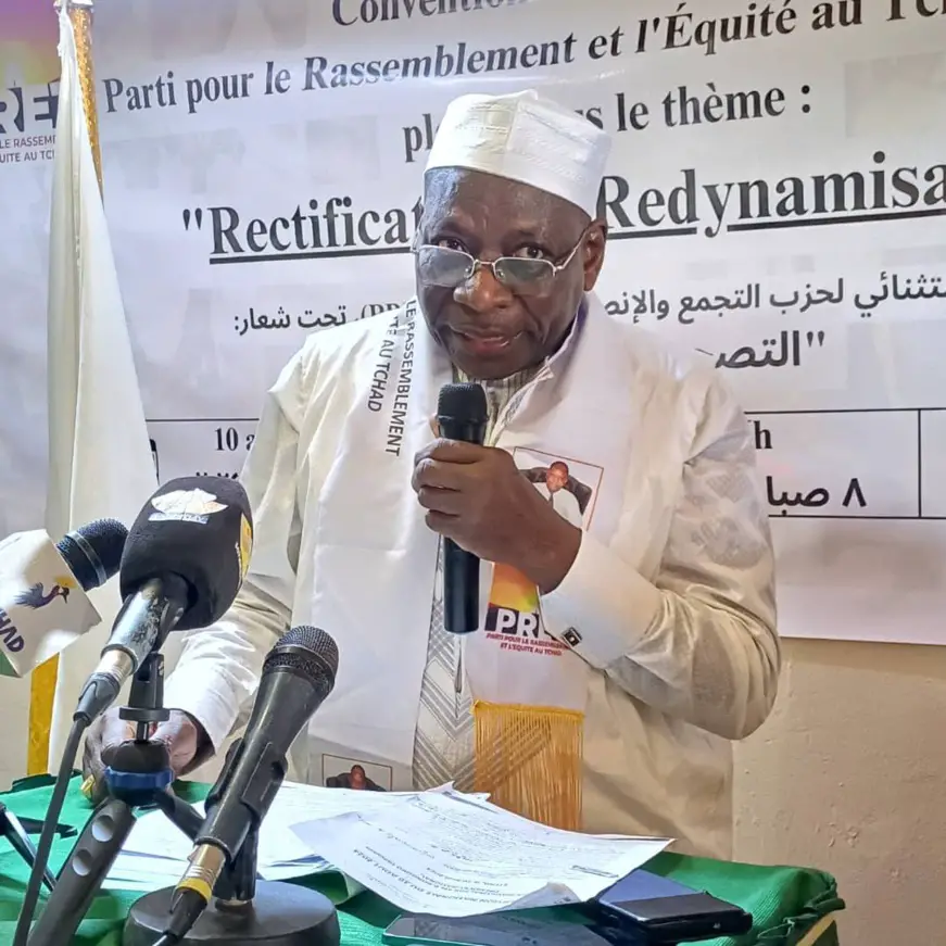 Tchad :  Le parti PRÊT a organisé sa Convention Extraordinaire