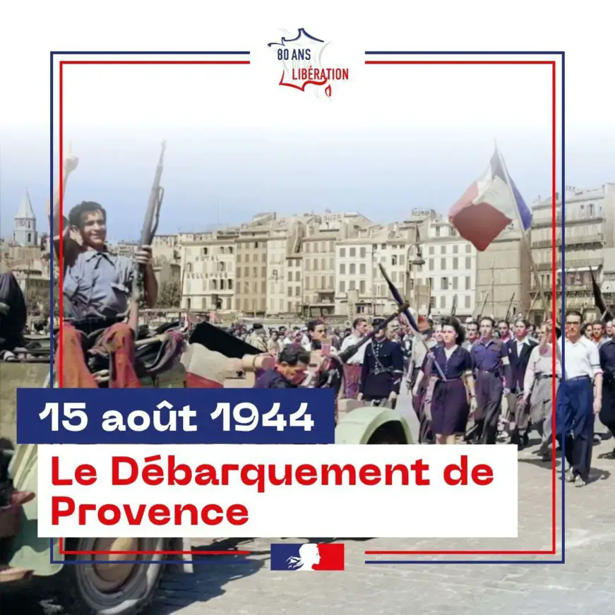 80ème anniversaire du débarquement en Provence : la France rend également hommage aux soldats tchadiens