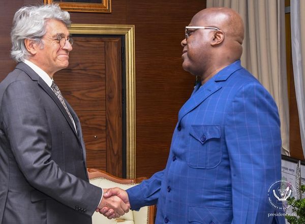 RDC-France : l’ambassadeur de France fait ses adieux au président Félix Tshisekedi