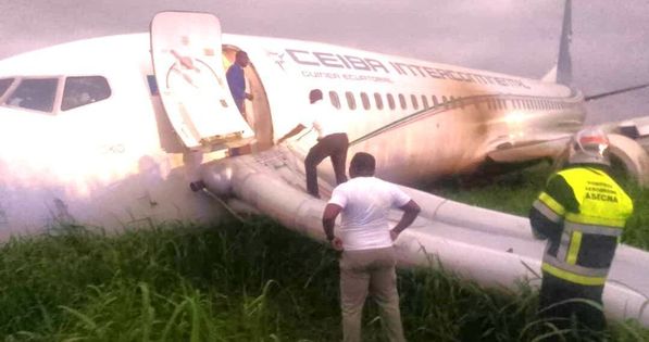 Guinée Equatoriale : Sortie de piste d’un Boeing de Ceiba Intercontinental, aucune victime n'est à déplorer