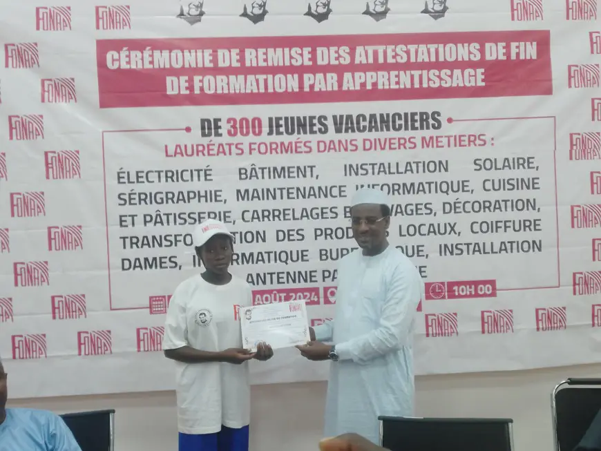 Tchad : Des jeunes outillés en compétences pratiques alignées avec les besoins du marché