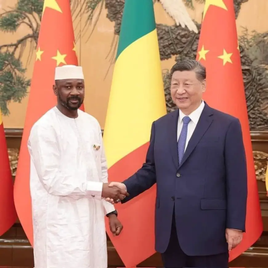 Mali / Chine : Rencontre entre Assimi Goïta et Xi Jinping