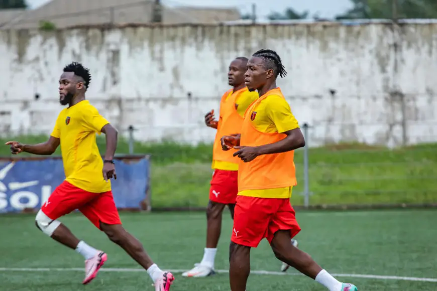 Football : la première séance d'entraînements des Sao à Monravia