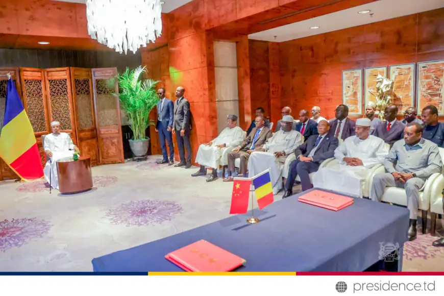 Tchad-Chine : signature de six protocoles d’accords à Beijing