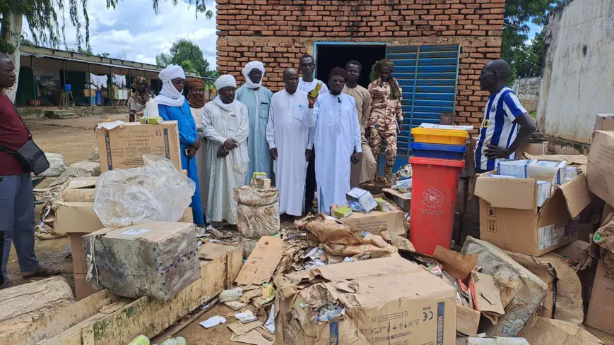 Tchad : Le préfet Hisseïn Adam Youssouf en mission humanitaire au Koukou Angarana après les inondations au Sila