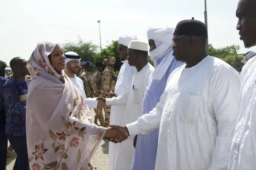 Tchad : Visite conjointe de la Ministre déléguée auprès du Ministre des Affaires Étrangères et de la Sous-Secrétaire d'État émiratie à Abéché